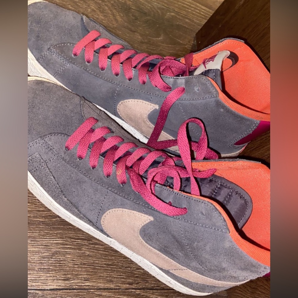 Nike Blazers. Worn twice.